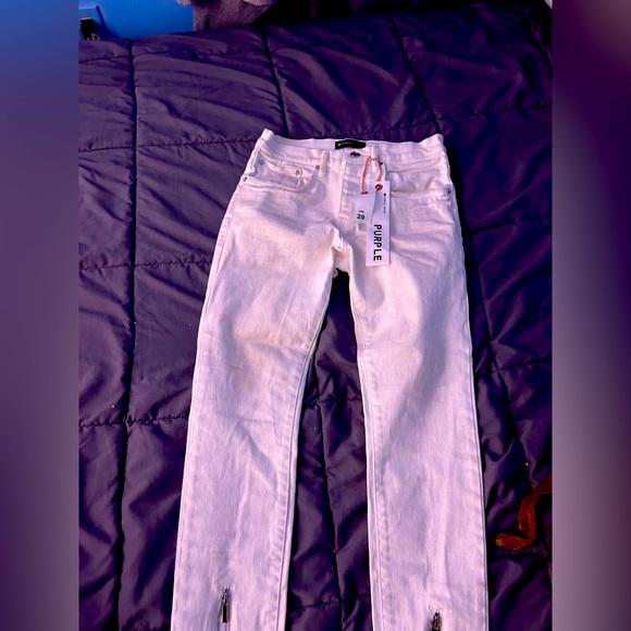 Size 29 purple brand jeans(real drip🧼💧) - Picture 1 of 4